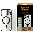 iPhone 16 Pro PanzerGlass HardCase MagSafe-kompatibel Cover - sort / gennemsigtig