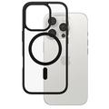 iPhone 16 Pro PanzerGlass HardCase MagSafe-kompatibel Cover - sort / gennemsigtig