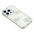 iPhone 16 Pro Funklende Kærlighed og Perle Hybrid Cover