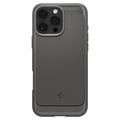 iPhone 16 Pro Spigen Rugged Armor Mag TPU Cover - Grå