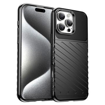 iPhone 16 Pro Thunder Series TPU Cover - Sort