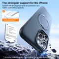 iPhone 16 Pro Torras O Fitness Cover med 360 kickstand - MagSafe-kompatibel