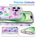 iPhone 16 Pro Wave-Edge Laser Glitter MagSafe Cover