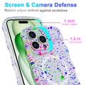 iPhone 16 Pro Wave-Edge Laser Glitter MagSafe Cover - stjerne