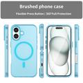 iPhone 16 UltraGuard Matte MagSafe Cover - Blå