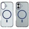 iPhone 16 UltraGuard Matte MagSafe Cover - mørkeblå