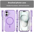 iPhone 16 UltraGuard Matte MagSafe Cover - mørk lilla