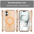 iPhone 16 UltraGuard Matte MagSafe Cover - Orange