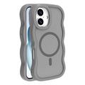 iPhone 16 Bølgekant magnetisk hybrid cover