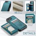 iPhone 16e Caseme C22-etui RFID-kortpung - grøn