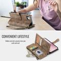 iPhone 16e Caseme C30 Multifunktionel Pung - Brun