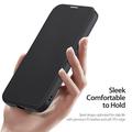 iPhone 16e Dux Ducis Skin X Pro Magnetisk Flip Cover - Sort