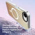 iPhone 16e Dux Ducis Zest Gradient Cover - MagSafe-kompatibel - Guld
