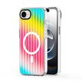 iPhone 16e Dux Ducis Zest Gradient Cover - MagSafe-kompatibel - Regnbue