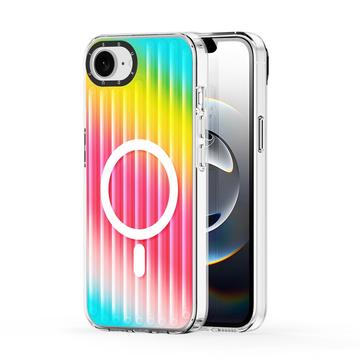 iPhone 16e Dux Ducis Zest Gradient Cover - MagSafe-kompatibel - Regnbue