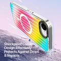 iPhone 16e Dux Ducis Zest Gradient Cover - MagSafe-kompatibel - Regnbue