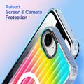 iPhone 16e Dux Ducis Zest Gradient Cover - MagSafe-kompatibel - Regnbue