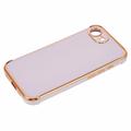 iPhone 16e Galvaniseret Stødsikkert TPU Cover - Lilla