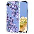 iPhone 16e/17e TPU-cover med blomstermønster