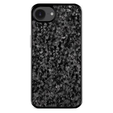 iPhone 16e Smedet Tekstur Hybrid Cover - Sort