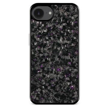 iPhone 16e Smedet Tekstur Hybrid Cover - Lilla
