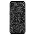 iPhone 16e/17e Smedet Tekstur Hybrid Cover - Sølv