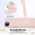 iPhone 16e Liquid Silikone Cover - MagSafe Kompatibel - Pink