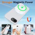 iPhone 16e Liquid Silikone Cover - MagSafe Kompatibel - Hvid