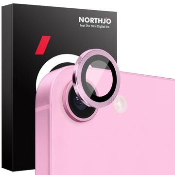 iPhone 16e Northjo Kameralinsebeskyttersæt - Pink