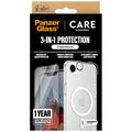 iPhone 16e PanzerGlass Care Flagship 3-i-1-pakke - Klar