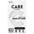 iPhone 16e PanzerGlass Care Star Lit Cover - MagSafe-kompatibel - Hvid