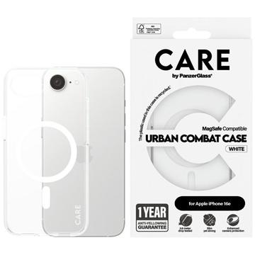iPhone 16e PanzerGlass Care Urban Combat Cover - MagSafe-kompatibel - Hvid