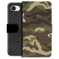 iPhone 16e Premium Flip Cover med Pung - Camo