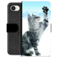 iPhone 16e Premium Flip Cover med Pung - Kat