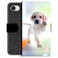iPhone 16e Premium Flip Cover med Pung - Hund