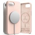 iPhone 16e Ringke Liquid Silicone MagSafe Cover - Pink Sand