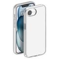 iPhone 16e Ridsefast Hybrid Cover - Gennemsigtig