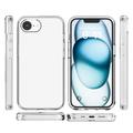 iPhone 16e Ridsefast Hybrid Cover - Gennemsigtig