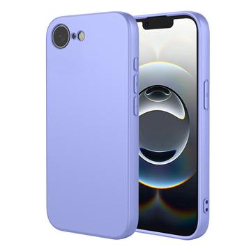 iPhone 16e Stødsikkert Silikone Cover - lilla