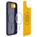 iPhone 16e Spigen Nano Pop MagFit Cover - Blåbær marineblå