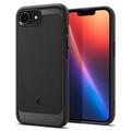 iPhone 16e Spigen Rugged Armor Mag TPU Cover - Sort