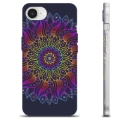 iPhone 16e TPU Cover - Farverig Mandala