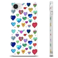 iPhone 16e TPU Cover - Hjerter
