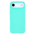 iPhone Air Biologisk Nedbrydeligt Cover - Cyan