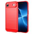 iPhone Air Børstet TPU Cover - Karbonfiber