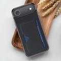 iPhone Air Dux Ducis Pocard Cover med Kortholder - Sort