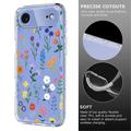 iPhone Air TPU-cover med blomstermønster