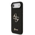 iPhone Air Guess Fixed Glitter 4G Metal Logo Cover
