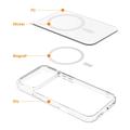 iPhone Air Hybrid Cover - MagSafe Kompatibel - Gennemsigtig