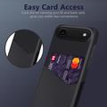 iPhone Air KSQ Cover med Kortholder - Sort